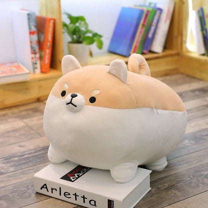 40CM Cute Corgi Plush Toy Fat Shiba Inu